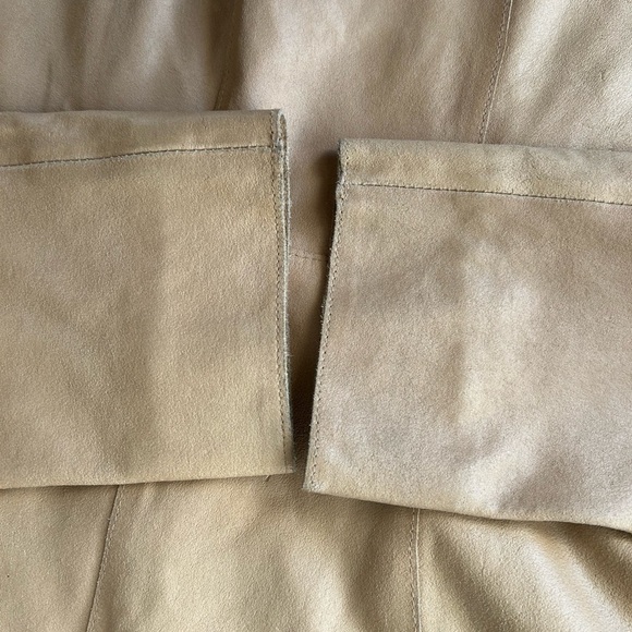 B. Moss vintage women’s leather fitted jacket size medium - Picture 8 of 14